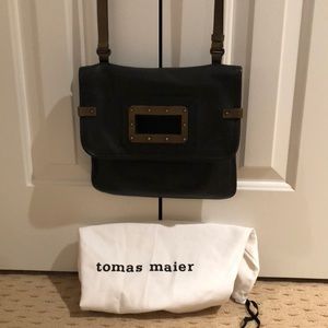 Tomas Maier black crossbody. Donating end of week